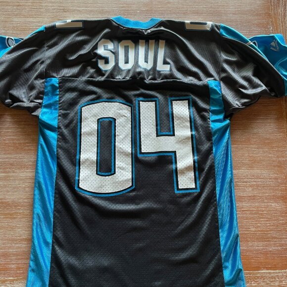 UNISEX VINTAGE AFL BON JOVI PHILADELPHIA SOUL ARENA FOOTBALL LEAGUE JERSEY 2004 - Picture 7 of 9